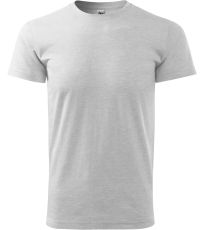 Pánské triko Basic Malfini světle šedý melír
