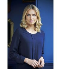 Dámská halenka s dlouhým rukávem BR802 Brook Taverner Royal Blue