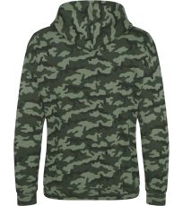 Pánská mikina s kapucí JH014 Just Hoods Green Camo