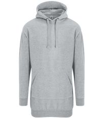 Dámské mikinové šaty JH015 Just Hoods Heather Grey