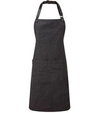 Pracovní zástěra s kapsou za krk PR144 Premier Workwear Black