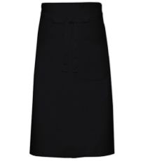 Kuchařská zástěra s kapsou X970T Link Kitchen Wear Black