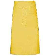 Kuchařská zástěra s kapsou X970T Link Kitchen Wear Yellow