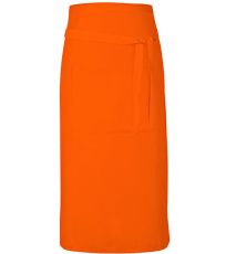 Gastro zástěra X985 Link Kitchen Wear Orange -ca. Pantone 1655