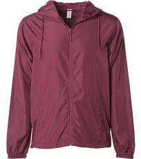 Unisex lehká větrovka EXP54LWZC Independent Maroon