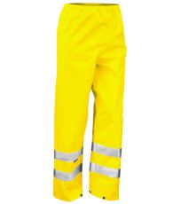 Unisex bezpečnostní reflexní kalhoty R022X Result Fluorescent Yellow