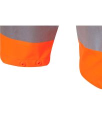 Hi-Vis prodyšná bunda do deště HVS450 YOKO Fluorescent Orange