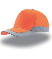 Unisex kšiltovka na suchý zip Helpy Cap Atlantis Orange Fluo