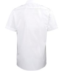 Pánská pilotní košile s krátkým rukávem PR212 Premier Workwear White