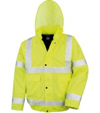 Unisex zimní reflexní bunda R217X Result Fluorescent Yellow