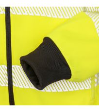 Unisex recyklovaná bezpečnostní mikina R503X Result Fluorescent Yellow