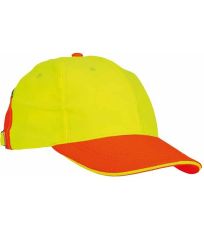 Unisex kšiltovka HI-VIS KNOXFIELD Knoxfield žlutá/oranžová