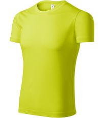 Unisex triko Pixel Piccolio neon yellow