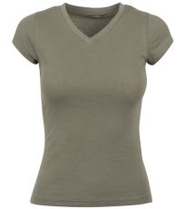 Dámské tričko Basic Ladies´ Basic Tee Build Your Brand Olive