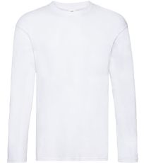 Pánské triko s dlouhým rukávem Original Long Sleeve T Fruit of the Loom White