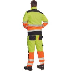 Pánská pracovní HI-VIS bunda KNOXFIELD Knoxfield červená