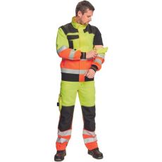 Pánská pracovní HI-VIS bunda KNOXFIELD Knoxfield červená