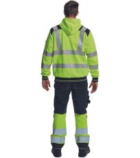 Pracovní mikina HI-VIS KNOXFIELD HVPS Cerva žlutá