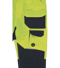 Pánské pracovní kalhoty HI-VIS SHELDON HV Cerva žlutá