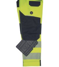 Pánské pracovní kalhoty HI-VIS SHELDON HV Cerva žlutá