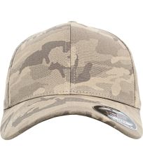 Unisex kšiltovka FX6277LC FLEXFIT Dark Beige Camo