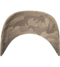 Unisex kšiltovka FX6277LC FLEXFIT Dark Beige Camo