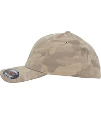 Unisex kšiltovka FX6277LC FLEXFIT Dark Beige Camo