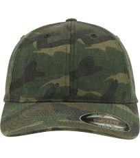 Unisex kšiltovka FX6977CA FLEXFIT Green Camo