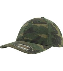 Unisex kšiltovka FX6977CA FLEXFIT Green Camo