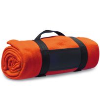 Fleecová deka 162 x 125 cm NT1761 L-Merch Orange