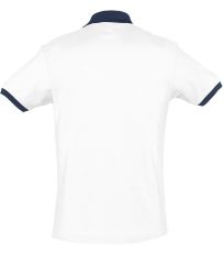 Uni polokošile PRINCE SOĽS White / French navy