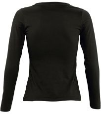 Dámské dlouhé rukávy-T Majestic Women´s Long Sleeves-T Majestic SOĽS Deep black