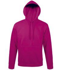 Unisex mikina s kapucí Snake Unisex Hooded Sweat-Shirt Snake SOĽS Fuchsia