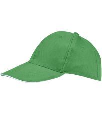 Šestipanelová čepice Buffalo Six Panel Cap Buffalo SOĽS Kelly green / White