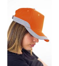 Unisex kšiltovka na suchý zip Helpy Cap Atlantis Orange Fluo