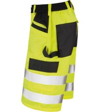 Unisex bezpečnostní kraťasy R328X Result Fluorescent Yellow