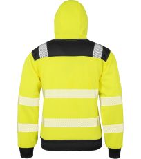 Unisex recyklovaná bezpečnostní mikina R503X Result Fluorescent Yellow