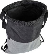 Vak na záda 1,5 l Gothenburg Bags2GO Dark Grey Melange