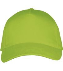 Pět panelů Cap Long Beach Five Panels Cap Long Beach SOĽS Lime