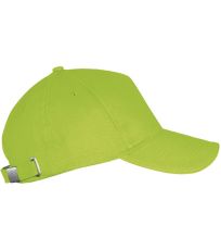 Pět panelů Cap Long Beach Five Panels Cap Long Beach SOĽS Lime