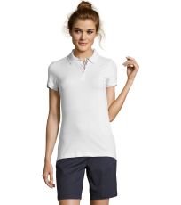 Dámské polo triko PATRIOT WOMEN SOĽS White / Red