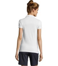 Dámské polo triko PATRIOT WOMEN SOĽS White / Red