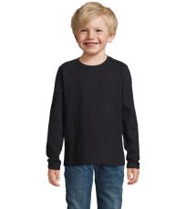 Dětské tričko s dlouhým rukávem IMPERIAL LSL KIDS SOĽS Deep black