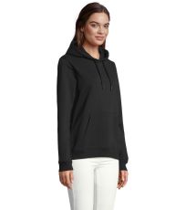 Dámská francouzská mikina s kapucí Terry Nicholas Women´s French Terry Hoodie Nicholas NEOBLU Deep black