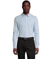 Pánská mercerovaná košile Balthazar Men´s Mercerised Shirt Balthazar NEOBLU Soft blue