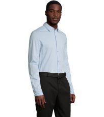 Pánská mercerovaná košile Balthazar Men´s Mercerised Shirt Balthazar NEOBLU Soft blue