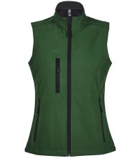 Dámská softshellová vesta RALLYE WOMEN SOĽS Bottle green