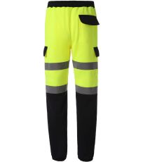 Reflexní pracovní tepláky HV016T YOKO Hi-Vis Yellow