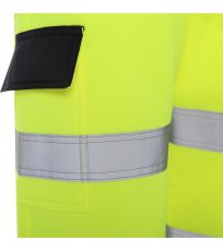 Reflexní pracovní tepláky HV016T YOKO Hi-Vis Yellow