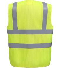 Hi-Vis antistatická vesta zpomalující hoření HVW100ASFR YOKO Hi-Vis Yellow